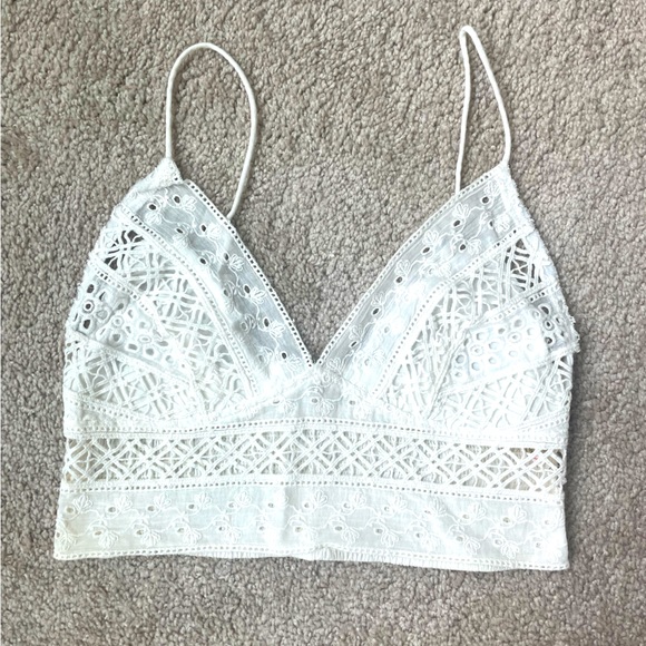 NWOT Free People eyelet bralette - Picture 1 of 3
